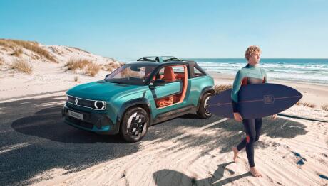 Renault 4 JP4x4 Concept: Πρωταγωνιστεί στο τουρνουά τένις του Roland-Garros