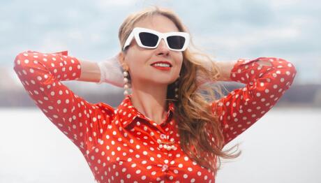 Η γοητεία του polka dot look