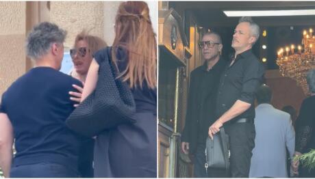 Κηδεία Γωγώς Μαστροκώστα: Ράκος Τα Αδέλφια Της