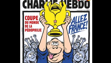 Charlie Hebdo: Προκαλεί Με Εξώφυλλο - Μουντιάλ Παιδοφιλίας