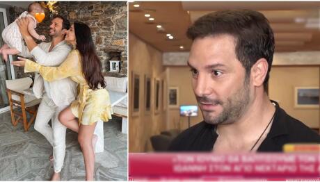 Ζησάκης: Πού θα γίνει η βάπτιση του γιου του & τα ονόματα που θα του δώσουν