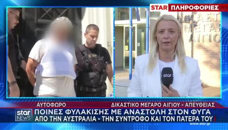 Αίγιο: Οι Ποινές Σε 56χρονο Φυγά, Σύντροφο Και Πατέρα
