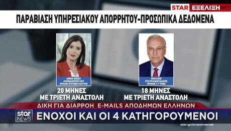 Ασημακοπούλου: Φυλάκιση 20 Μήνες Για Τις Διαρροές E-mail