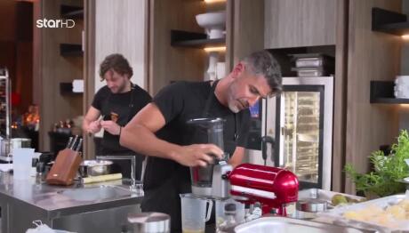 MasterChef: Το ατύχημα του Φίλιπ με τον αποχυμωτή