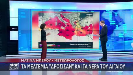 Καιρός: «Δροσερό» Το Αιγαίο- Θαλάσσιος Καύσωνας Στη Μεσόγειο