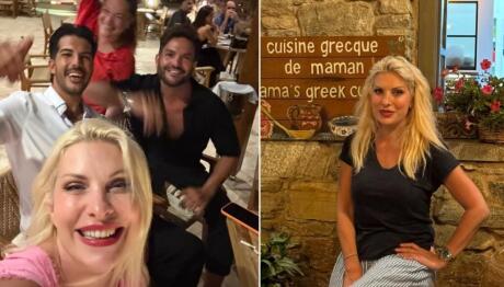 Ελένη Μενεγάκη: Τα «Έσπασε» Σε Πριβέ Γλέντι Στη Νάξο!
