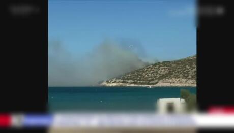 Φωτιά Τώρα Στην Κερατέα - Μήνυμα από το 112