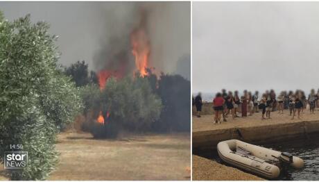 Φωτιά Βοιωτία: Μάχη με τις φλόγες σε Ξηρονομή και Καλαμάκι