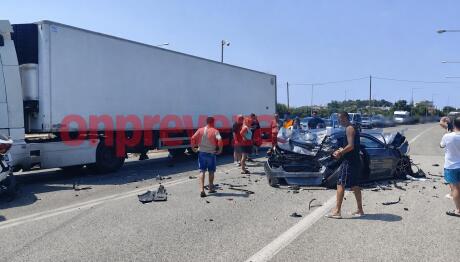 Άκτιο: Καραμπόλα Στην Υποθαλάσσια Σήραγγα
