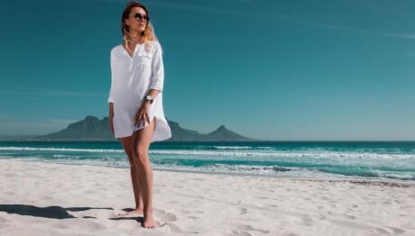 Oversized Shirt Dress