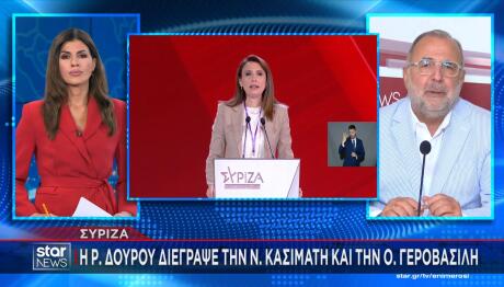 ΣΥΡΙΖΑ: Η Ρένα Δούρου