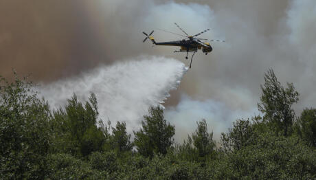 Φωτιά Στα Σπάτα - Συναγερμός Στην Πυροσβεστική