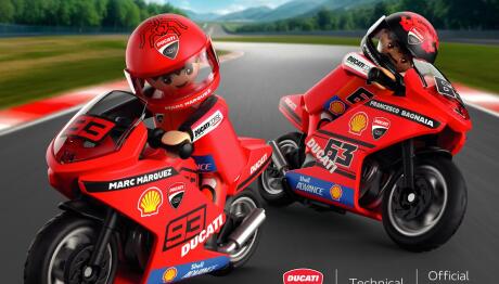 Η Shell Φέρνει Την Ducati Και Την Playmobil Στα Πρατήριά Της