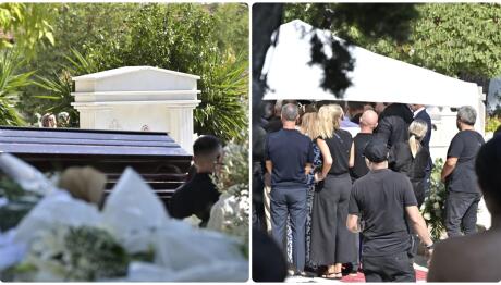Κηδεία Μαζωνάκη: Με Μπουζούκι Και Τραγούδια Η Ταφή