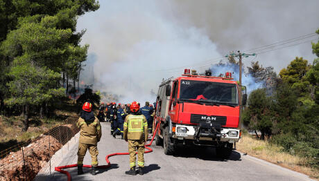 Φωτιά Στην Παιανία Αττικής