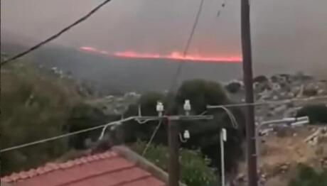 Λασίθι: Φωτιά σε χαμηλή βλάστηση στην περιοχή Χώνος