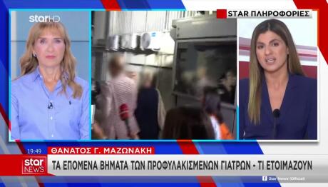 Μαζωνάκης: Αποφυλάκιση Με Βραχιολάκι Θα Ζητήσει Ο Γιατρός