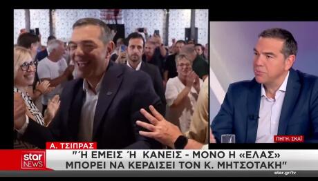 Συνέντευξη Τσίπρα: Ή εμείς ή κανείς