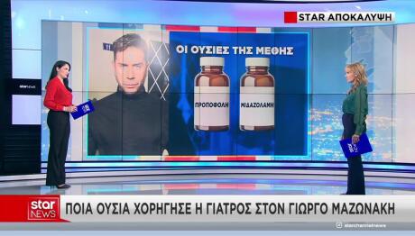 Θάνατος Μαζωνάκη: Η Γιατρός Του Κολωνακίου Του Χορήγησε Μέθη