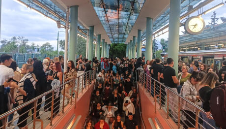 Συναυλία Βίσση: 35.000 θεατές μετακινήθηκαν με τον ΗΣΑΠ