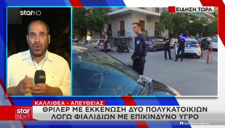 Καλλιθέα: Βρέθηκαν Φιαλίδια Με Εκρηκτική Ουσία