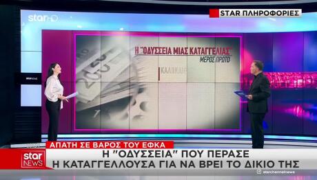 Απάτη Σε Βάρος Του ΕΦΚΑ:H Οδύσσεια Που Πέρασε Η Καταγγέλουσα