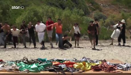 GNTM: Χαμός για μια γούνα! Τα μοντέλα πέφτουν στην άμμο!