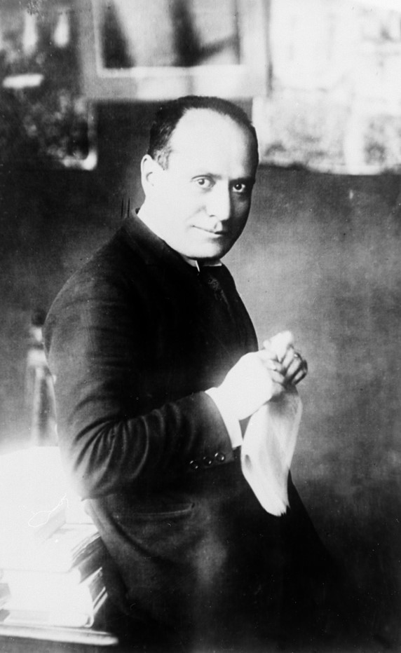 Ο Μουσολίνι στις 15 Αυγούστου του 1922