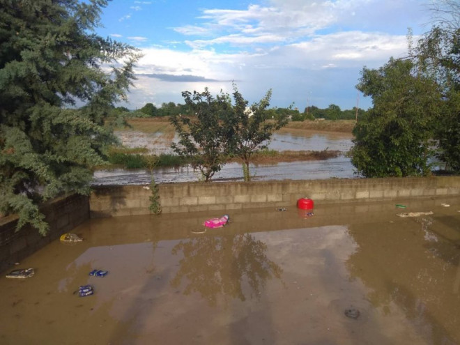 Πλημμυρισμένες καλλιέργειες στα Φάρσαλα