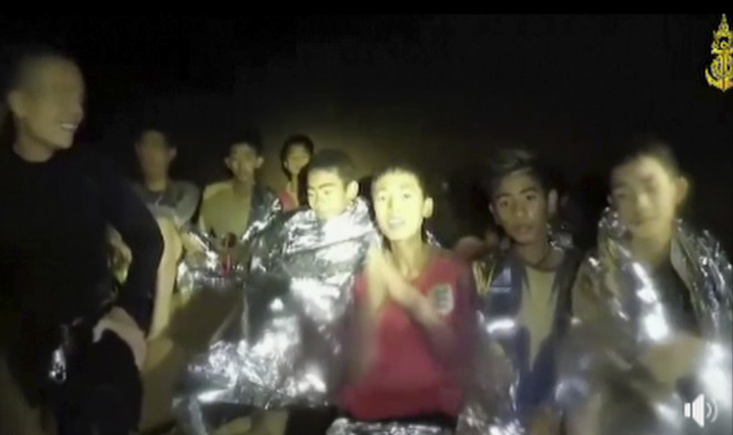 Tαϊλάνδη παιδιά σπηλιά