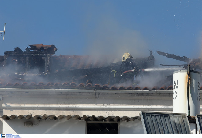 Πυρκαγιά σε σπίτι στα Μελίσσια