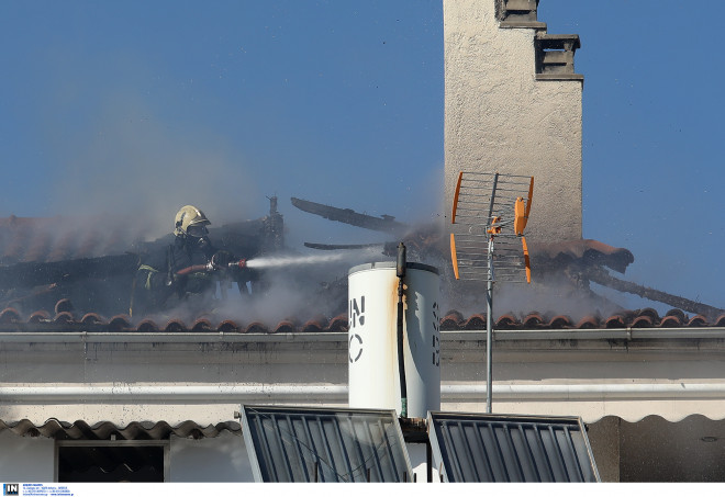 Πυρκαγιά σε σπίτι στα Μελίσσια