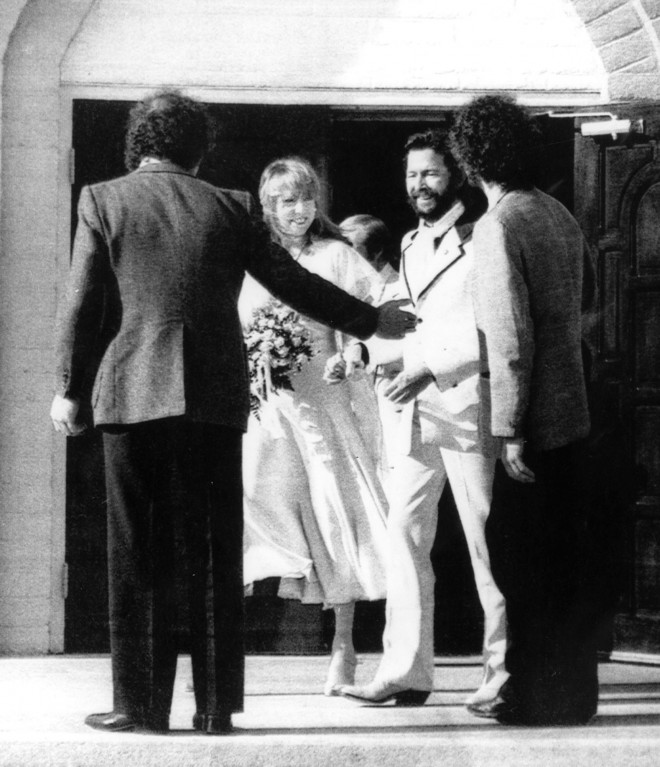 Eric Clapton Pattie γάμος