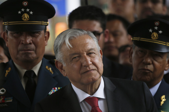 O Αντρές Μανουέλ Λόπες Ομπραδόρ (Andrés Manuel López Obrador, Ισπανική προφορά: anˌdɾes maˈnwel ˈlopes oβɾaˈðoɾ ( άκουσε) ; 13 Νοεμβρίου 1953-), συχνά συντομογραφείται ως AMLO,[4][5] είναι Μεξικανός πολιτικός και ο Πρόεδρος του Μεξικού από την 1η Δεκεμβρίου 2018. 