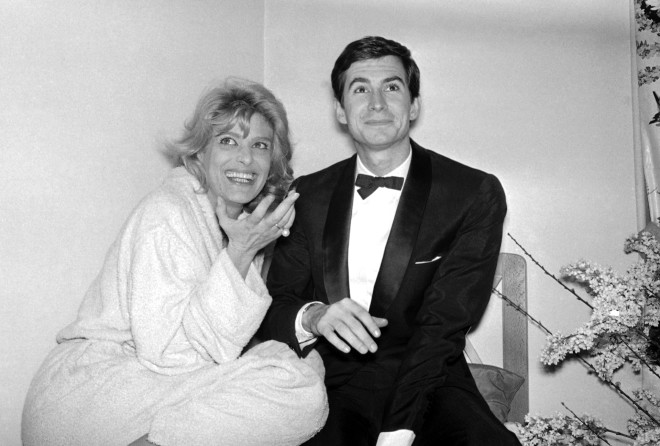 Η Μελίνα Μερκούρη με τον Τόνι Πέρκινς. Φωτογραφία: Associated Press