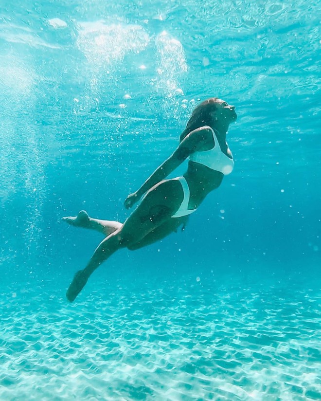 Ευρυδίκη Βαλαβάνη Η εντυπωσιακή υποβρύχια φωτογραφία της
