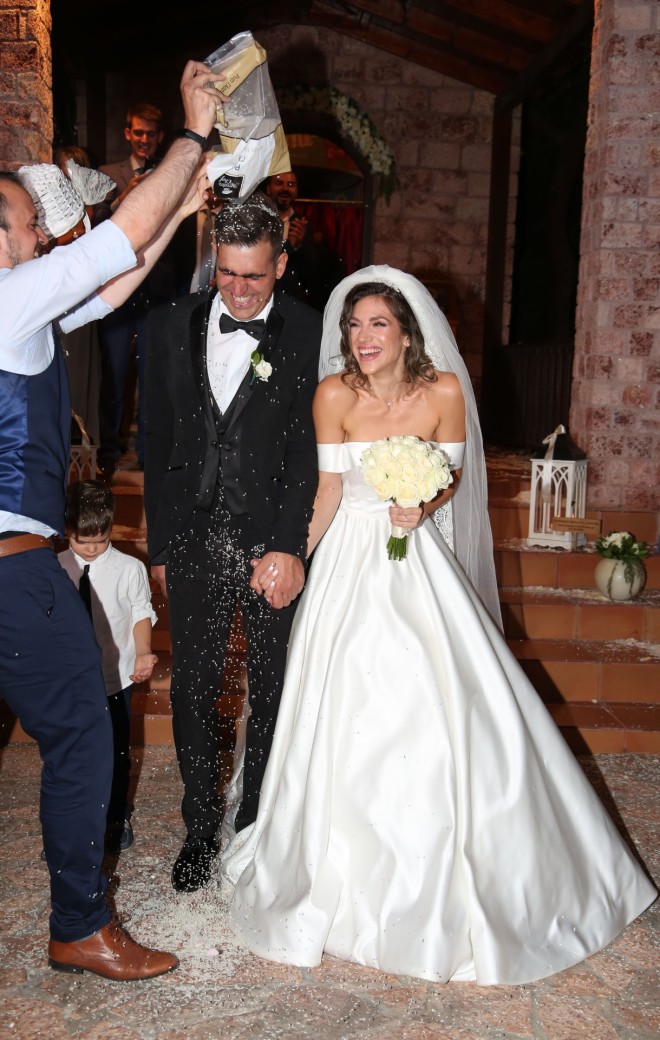 Ο παραμυθένιος γάμος της Ναταλίας Δήμου και του Αλέξανδρου Φούκη