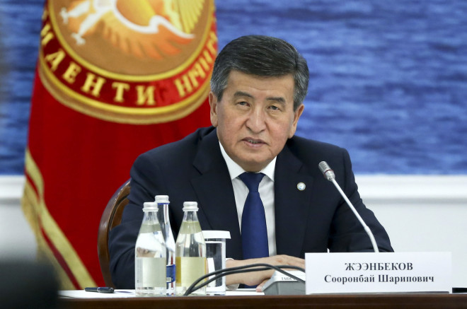 O Κιργίζιος πρόεδρος Σοορονμπάι Ζεενμπέκοφ