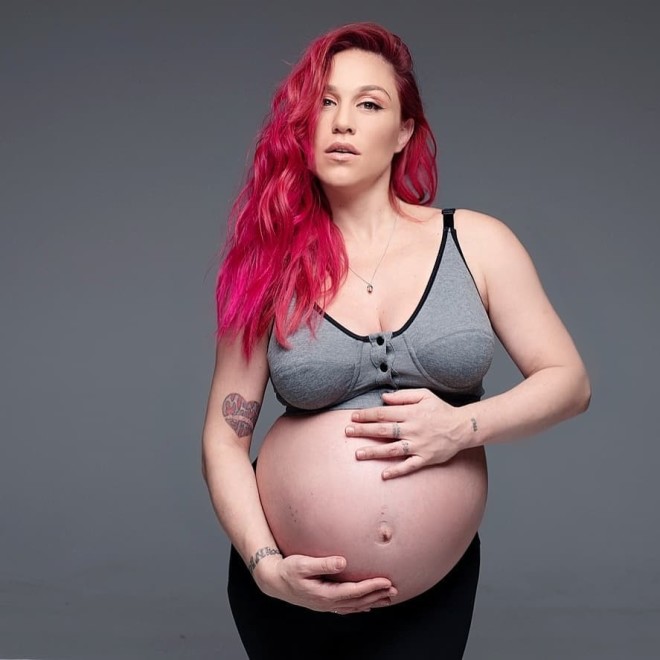 Πηνελόπη Αναστασοπούλου φωτογραφίες εγκυμοσύνη
