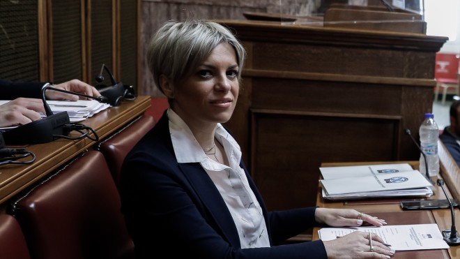 Η Γενική Γραμματέας Αντεγκληματικής Πολιτικής, Σοφία Νικολάου- φωτογραφία Eurokinissi