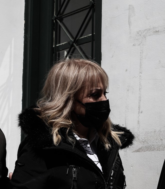 Ως μάρτυρας κατέθεσε την περασμένη Παρασκευή η Τέτα Καμπουρέλη- φωτογραφία Eurokinissi