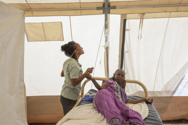 Οι Γιατροί του κόσμου στα σύνορα Σουδάν - Αιθιοπίας 