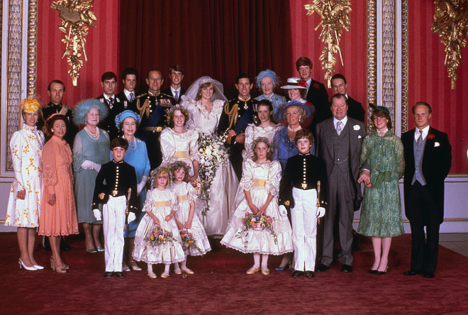 Ο γάμος της πριγκίπισσας Νταϊάνα με τον πρίγκιπα Κάρολο- φωτογραφία ΑΡ