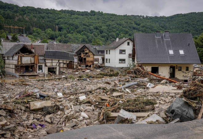 Πλημμύρες στη Γερμανία- φωτογραφία ΑΡ
