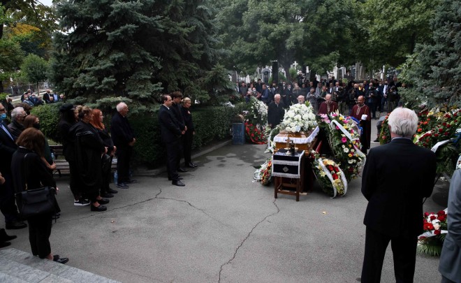 Στο Βελιγράδι η κηδεία του  Ντούσαν Ίβκοβιτς- φωτογραφία Εurokinissi