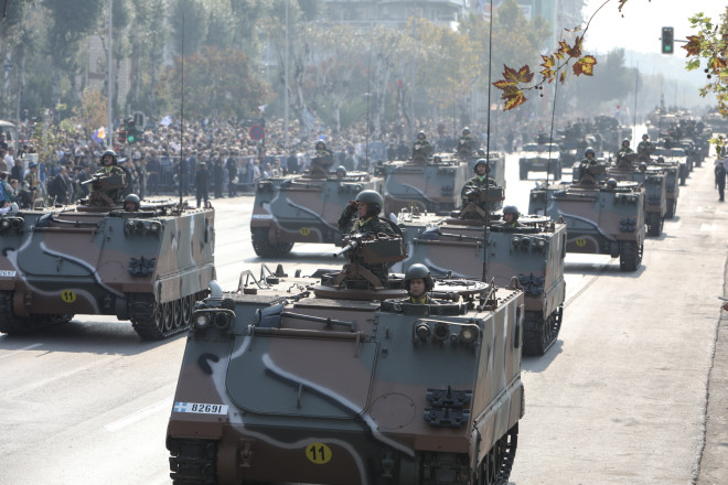 Στρατιωτική παρέλαση στη Θεσσαλονίκη το 2019/ΦΩΤΟ ΑΡΧΕΙΟΥ EUROKINISSI