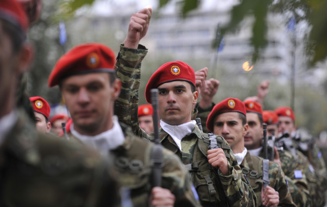 Στρατιωτική παρέλαση στη Θεσσαλονίκη/ΦΩΤΟ αρχείου AP