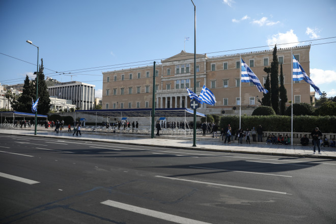 Μαθητική παρέλαση στην Αθήνα για την 28η Οκτωβρίου/EUROKINISSI