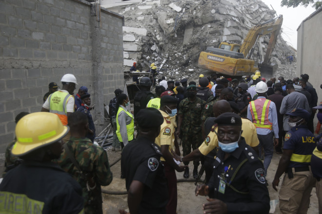 Νιγηρία κατάρρευση κτιρίου