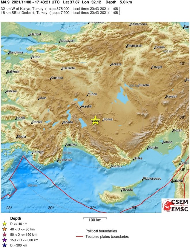 σεισμός Τουρκία 
